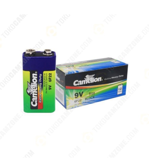 Camelion Extra Heavy Duty Battery 6F22 9V